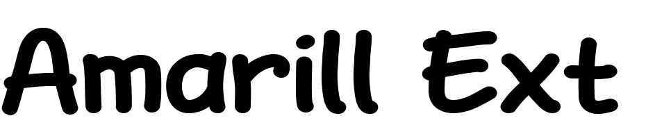 Amarill Ext Bold cкачати шрифт безкоштовно
